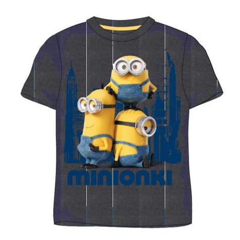 Kevin Bob & Stuart Grey Minions T-Shirt £4.99